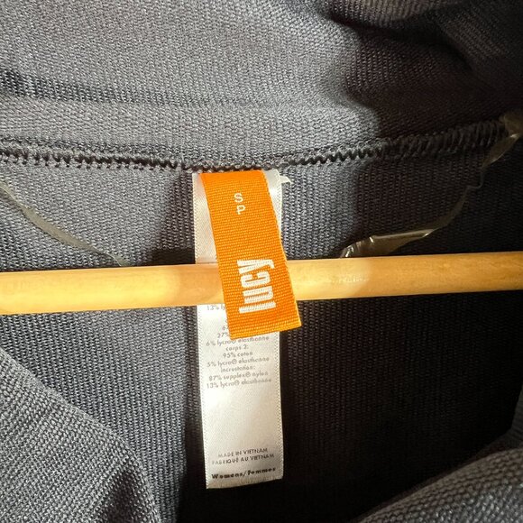 Lucy Black Long Sleeve Cowl Neck Sweatshirt - Picture 2 of 3